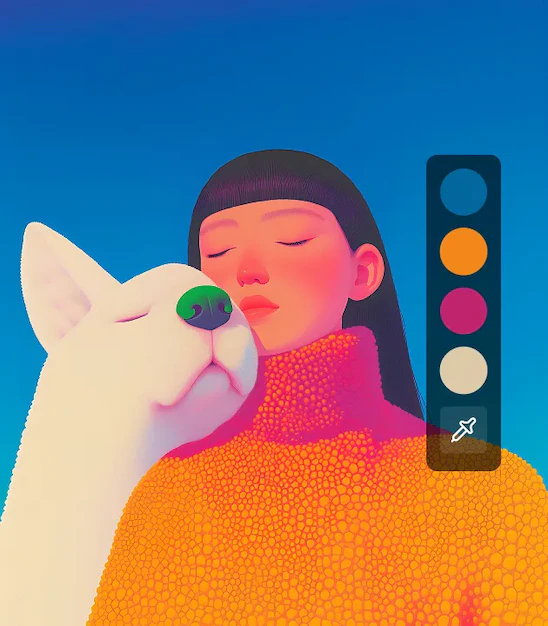 Create on-brand AI illustrations